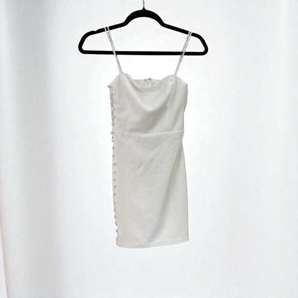 Lulus Loving the Feeling White Strapless Bodycon Mini Dress XS - Picture 5 of 13